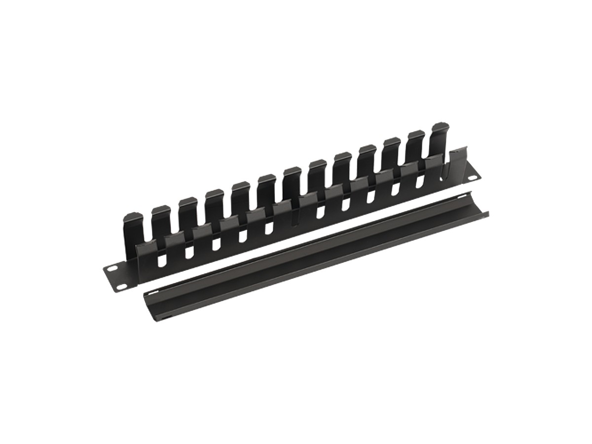 Organizator metalic cabluri, 1U, 12 out