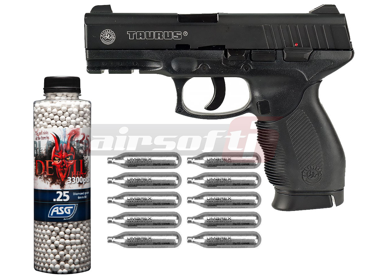 Pachet Taurus 24/7 + 10 capsule co2 + Bile Devil 0.25g 3300 buc