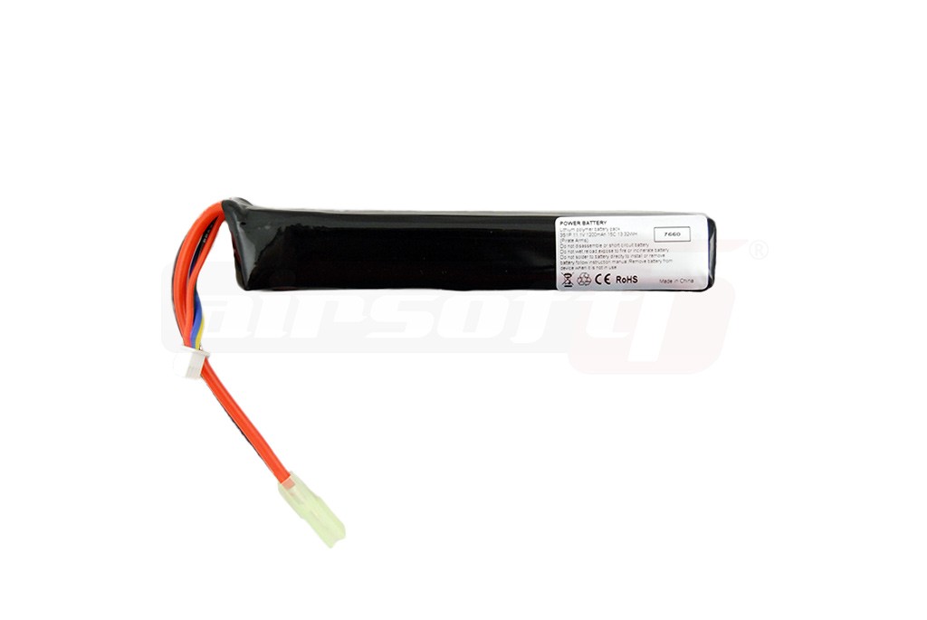 Pirate Arms acumulator LiPo 11.1V 1200mAh compact stick