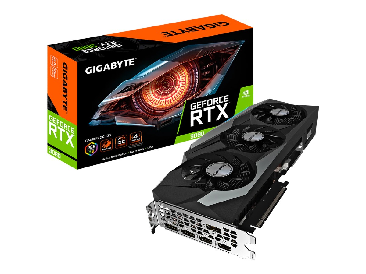 Placa video Gigabyte GeForce&reg; RTX&trade; 3080 GAMING OC 2.0 LHR, 10GB GDDR6X, 320-bit