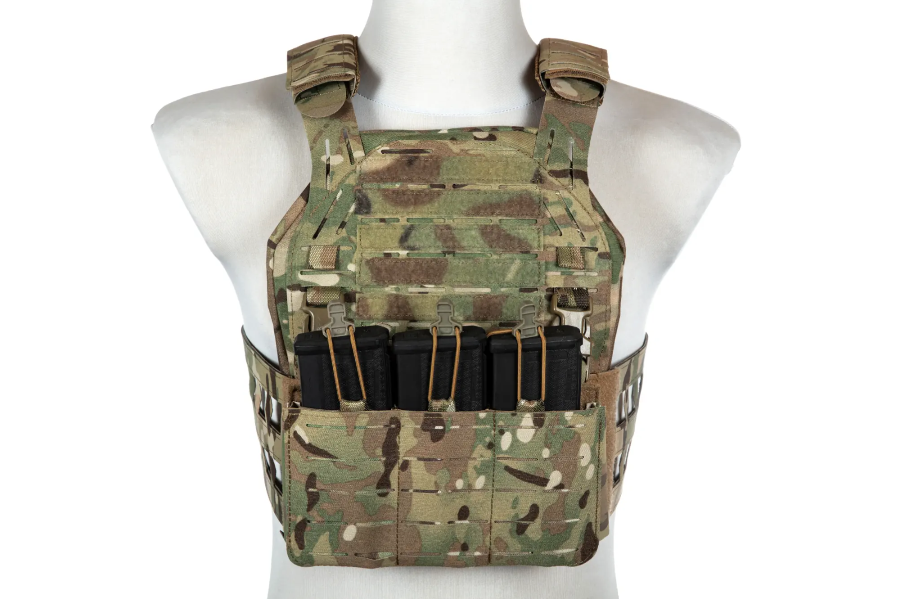 Primal Gear plate carrier Laser-Cut Stegadon Multicam