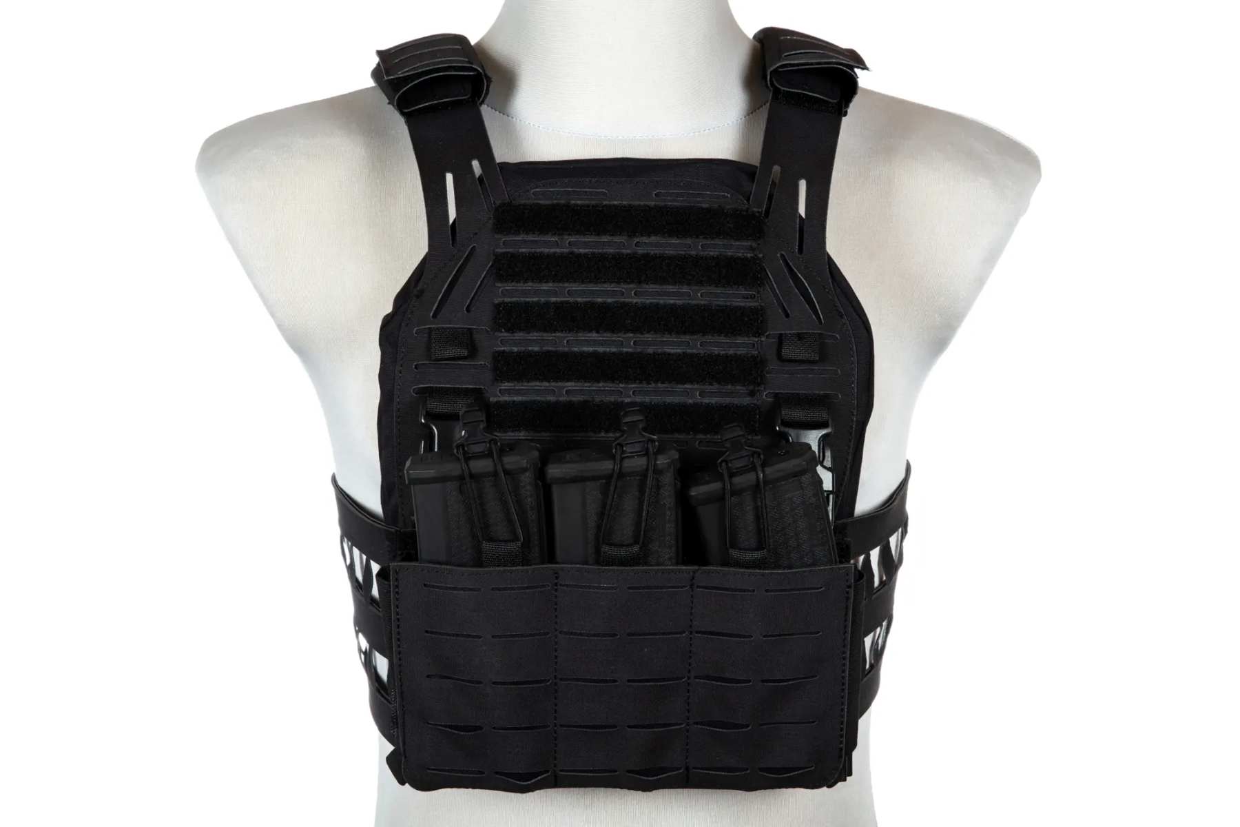 Primal Gear plate carrier Laser-Cut Stegadon Negru