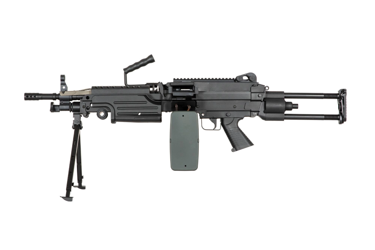 Specna Arms Mitraliera SA-249 PARA CORE Negru
