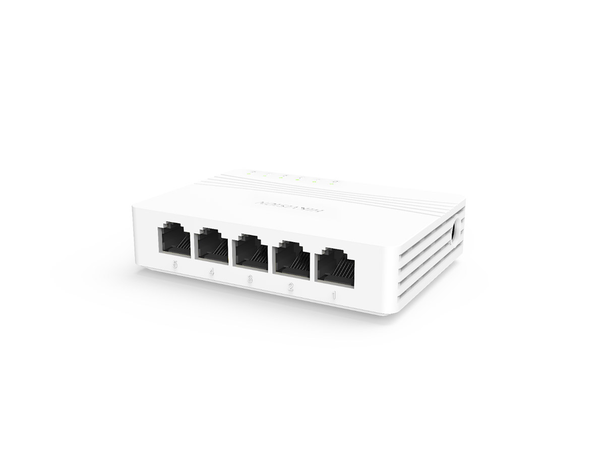 Switch 8 porturi Gigabit Hikvision DS-3E0508D-E L2
