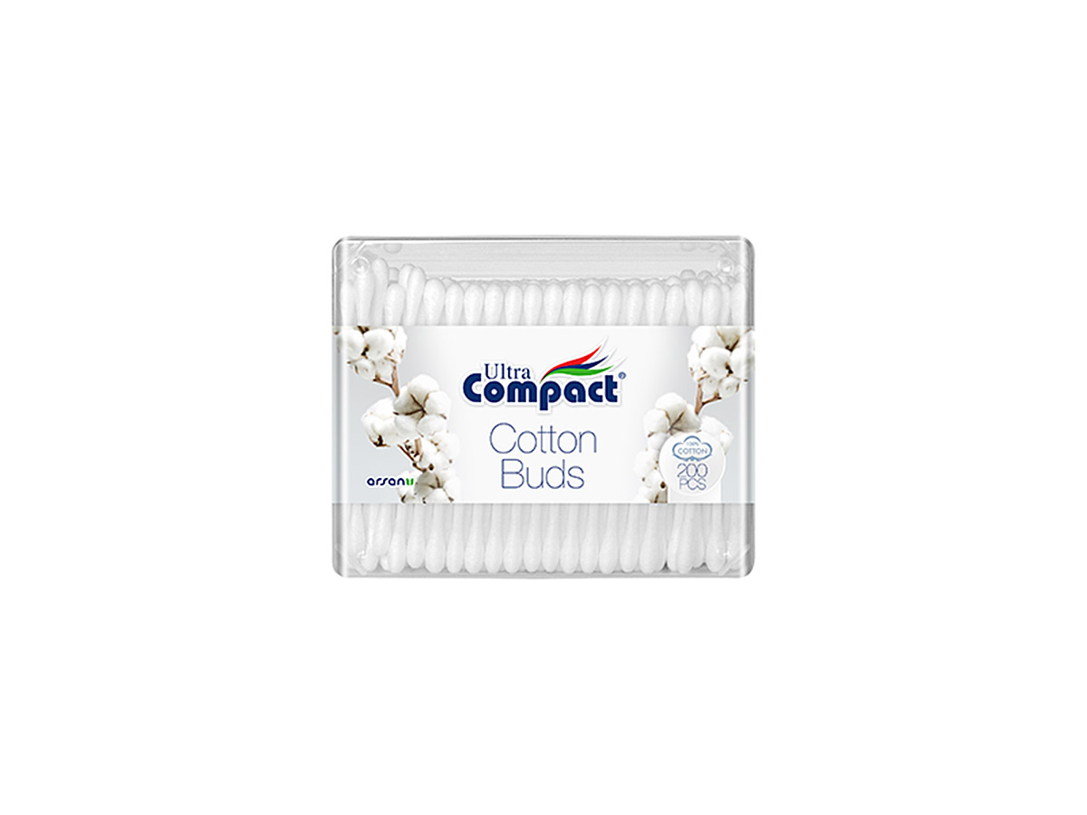 Ultra Compact betisoare urechi 200 BUC CC302