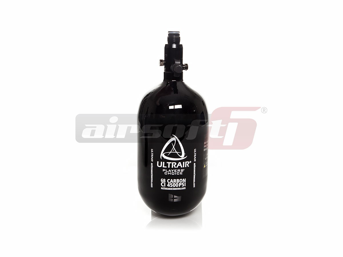 Ultrair butelie 1.1L carbon HPA
