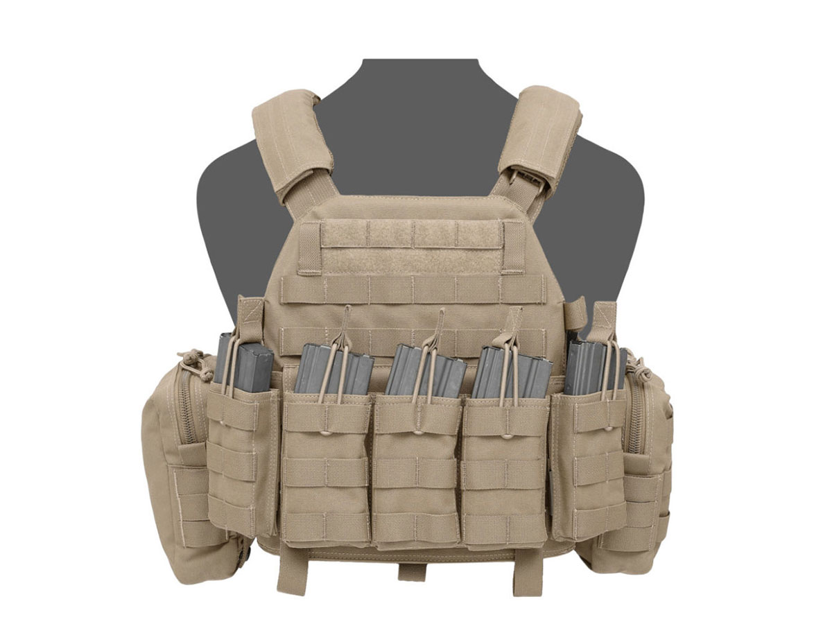 Warrior Vesta tactica DCS DA 5.56 Config Coyote M