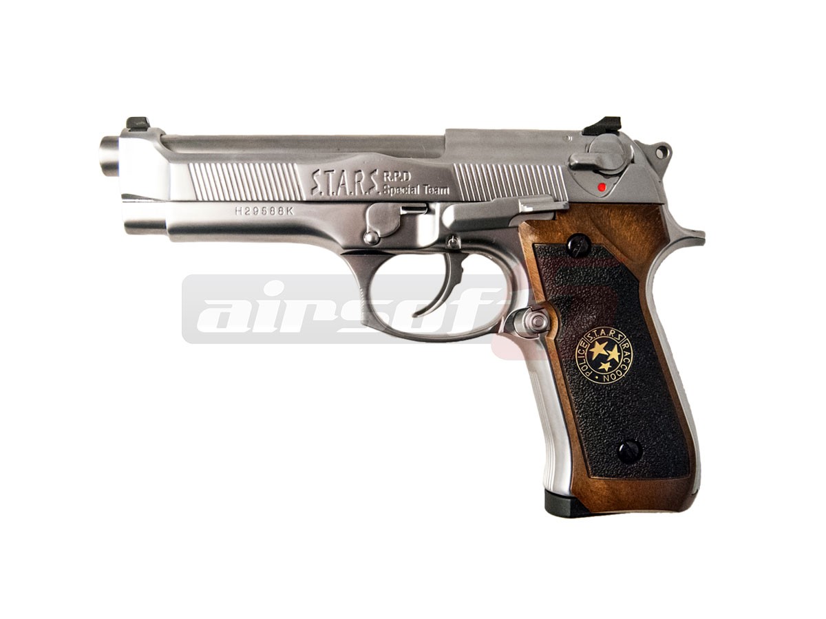 WE Beretta M9 Biohazard Silver