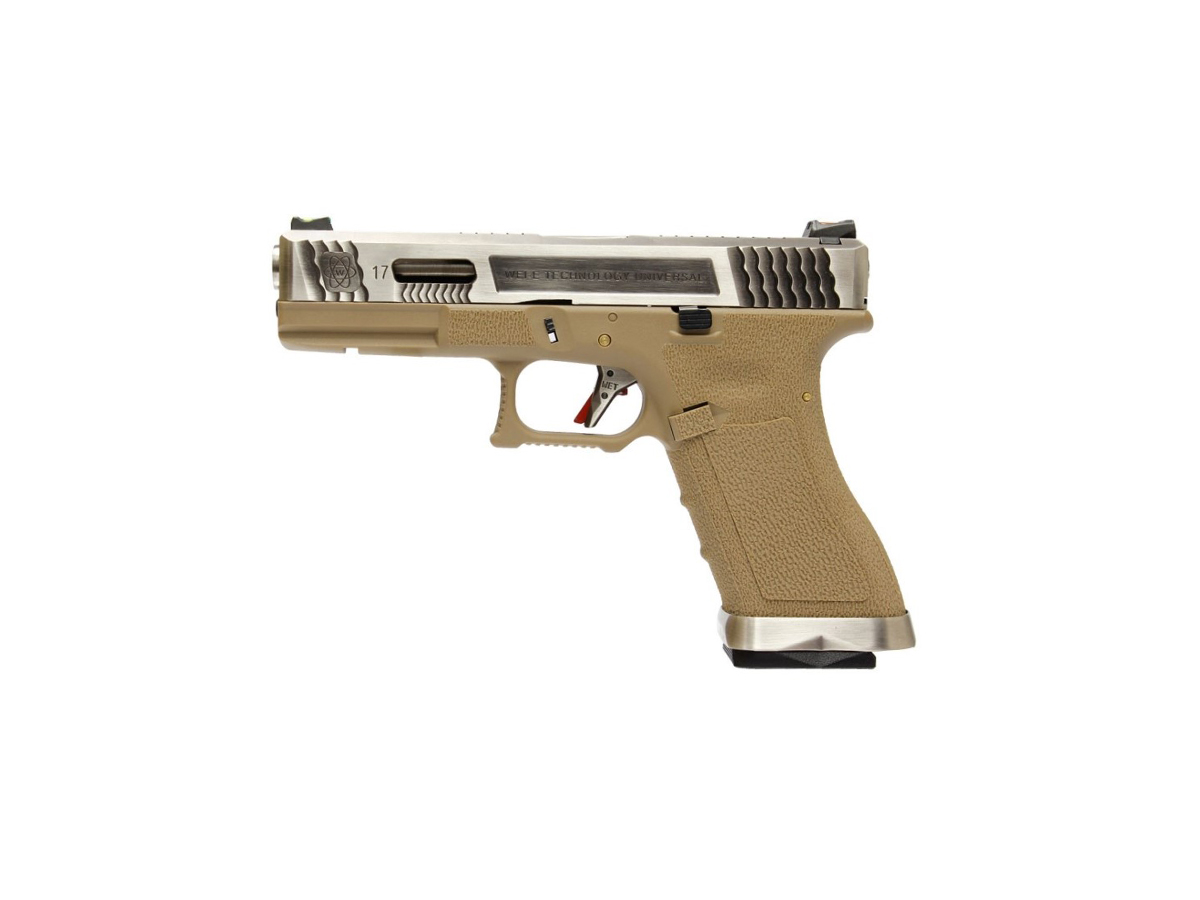 WE G17 WET Silver/Tan