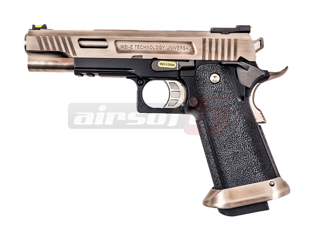 WE Hi-Capa 5.1 Full Force Silver