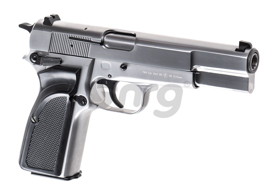 WE Hi-Power Mk3 GBB Silver