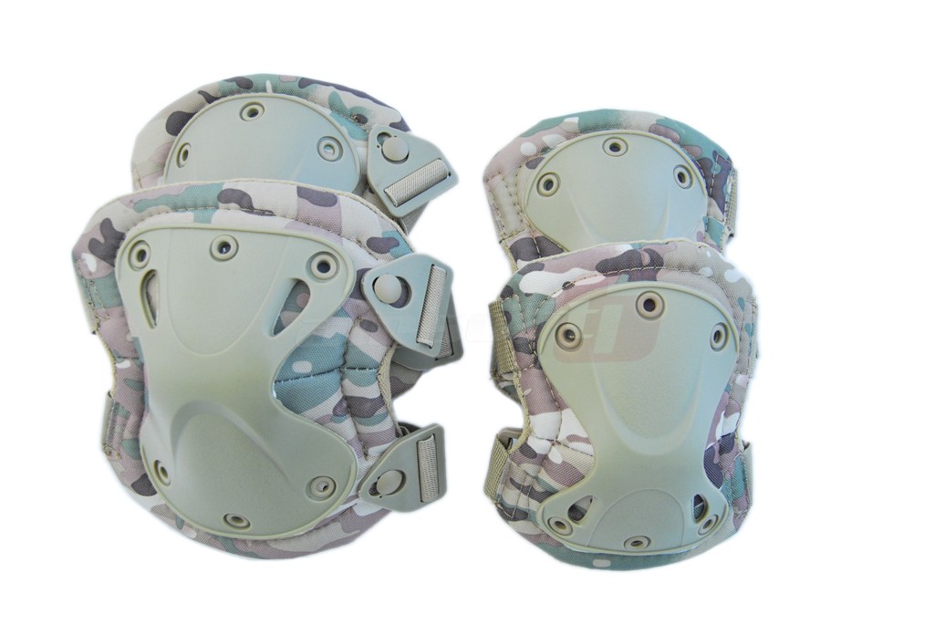 WOW Genunchiere + cotiere multicam